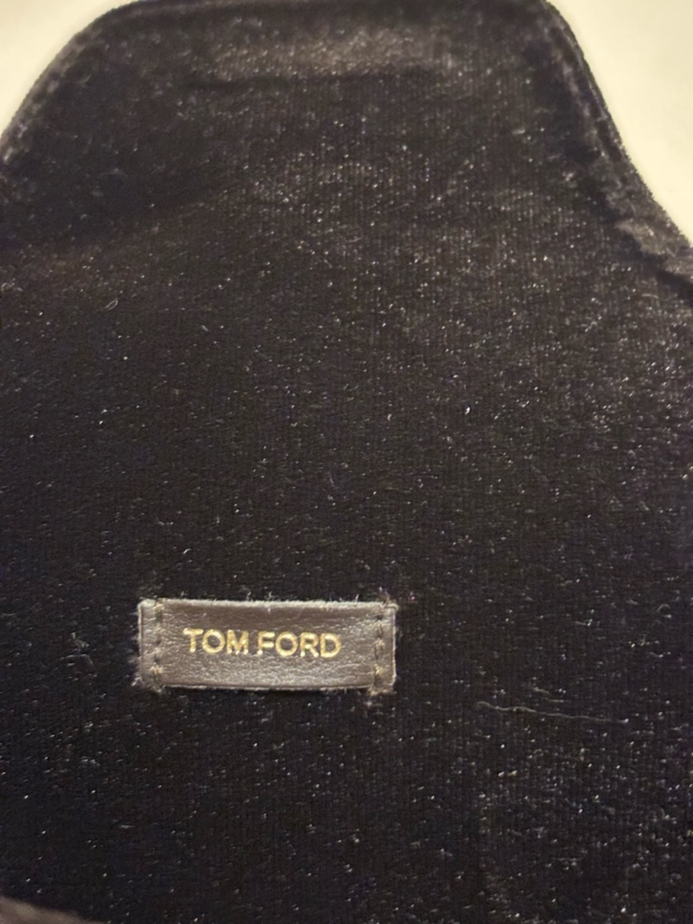 Tom Ford Black Velvet Sunglasses Pouch - Picture 3 of 5